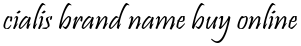 cialis brand name buy online